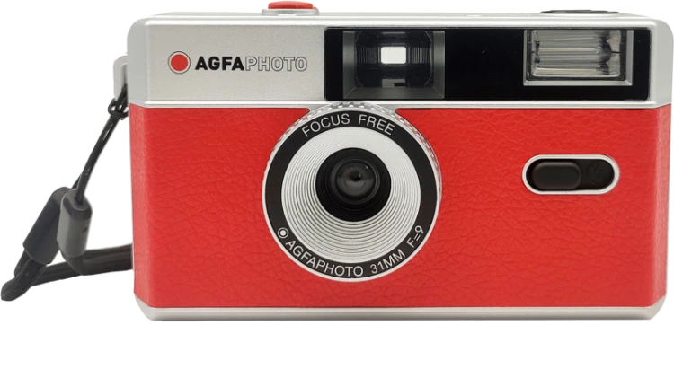 Aparat Agfaphoto Reusable Camera 35mm Red