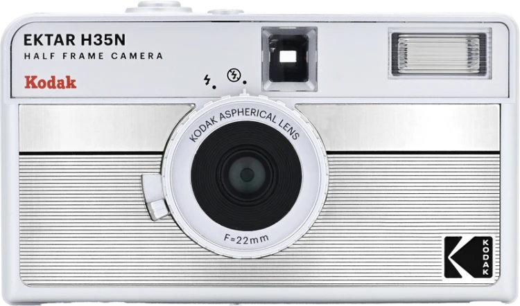 Film Kodak EKTAR H35N Camera Striped Silver