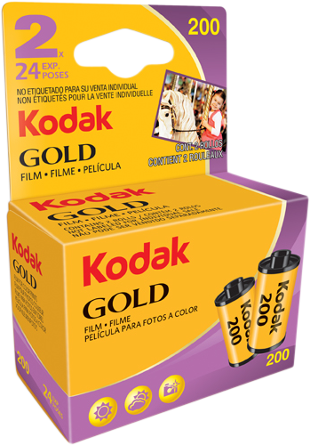 Film Kodak 135 Gold 200 Carded 24x2