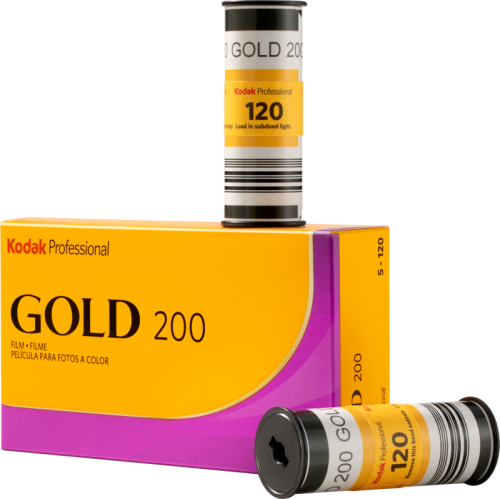 Kodak Professional Gold 200 120 Film 5-pack
