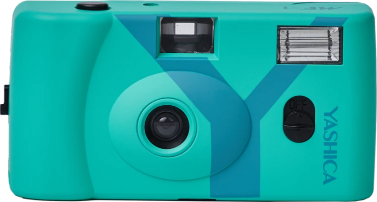 Aparat YASHICA MF-1 Snapshot Art Camera (Turquoise)