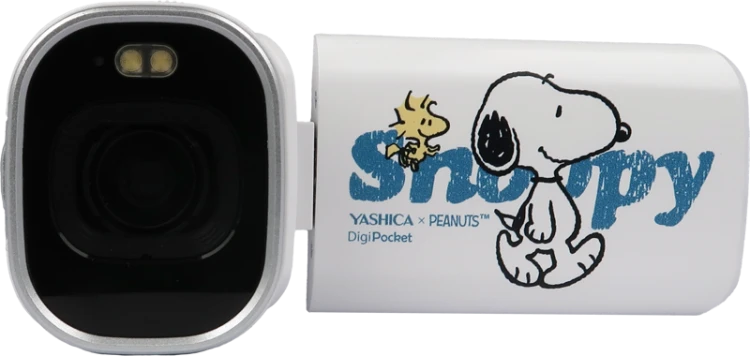 Aparat YASHICA x Peanuts DigiPocket Camcorder (White)