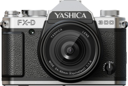 Aparat YASHICA FX-D 300 Digital Film Simulation Camera