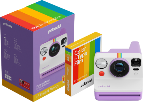 Wkłady Polaroid Now Gen 3 Purple bundle with Color Film (8 photos)