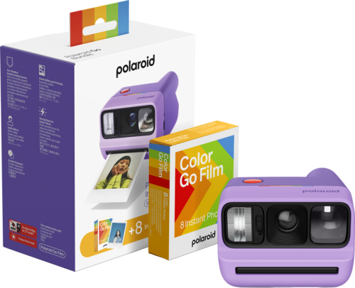 Wkłady Polaroid Go Gen 3 Purple + Color Film Bundle (8 Photos)