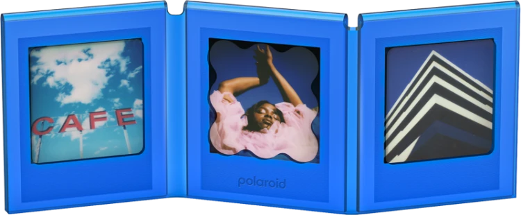 Aparat Polaroid Go Acrylic Frame - Blue