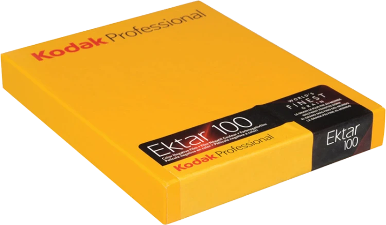 Film Kodak Ektar 100 Prof. 4x5" 10 Sheets