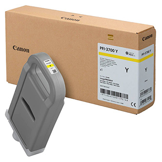Tusz CANON PFI-3700 Y - żółty (700 ml)