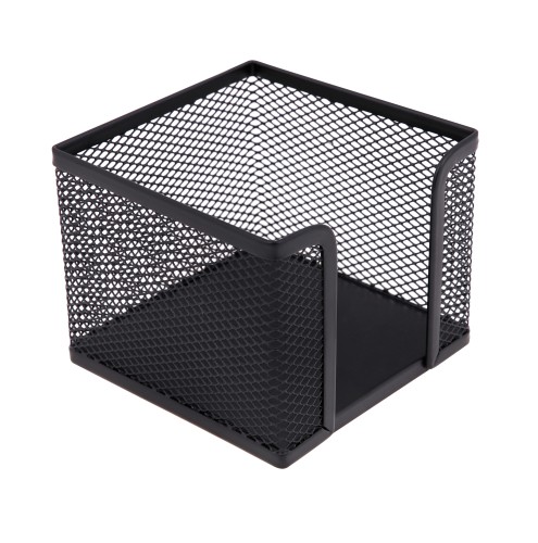 Pojemnik na karteczki MEMOBE metalowy czarny