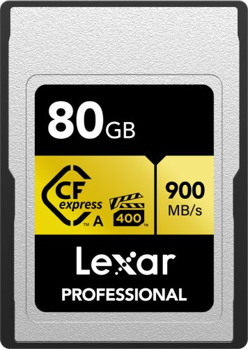Karta pamięci Lexar CFexpress Pro Gold R900/W800 (VPG400) 80GB (Type A)