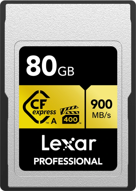 Karta pamięci Lexar CFexpress Pro Gold R900/W800 (VPG400) 80GB (Type A)