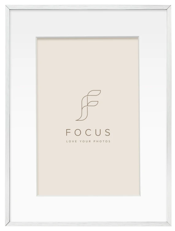 Ramka na zdjęcia Focus Aster Silver 30x40/PP 20x30