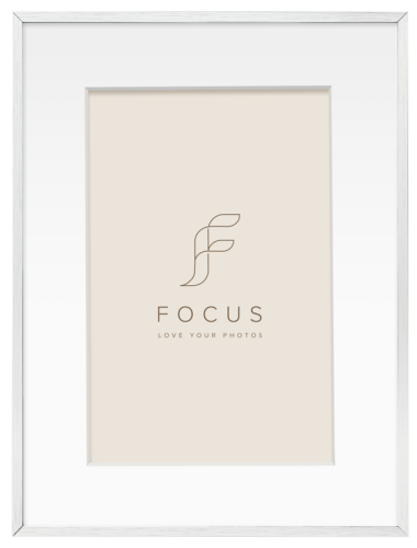 Ramka na zdjęcia Focus Aster Silver 20x25/PP 15x20