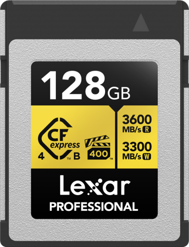 Karta pamięci Lexar CFexpress Pro Gold R3600/W3300 128GB