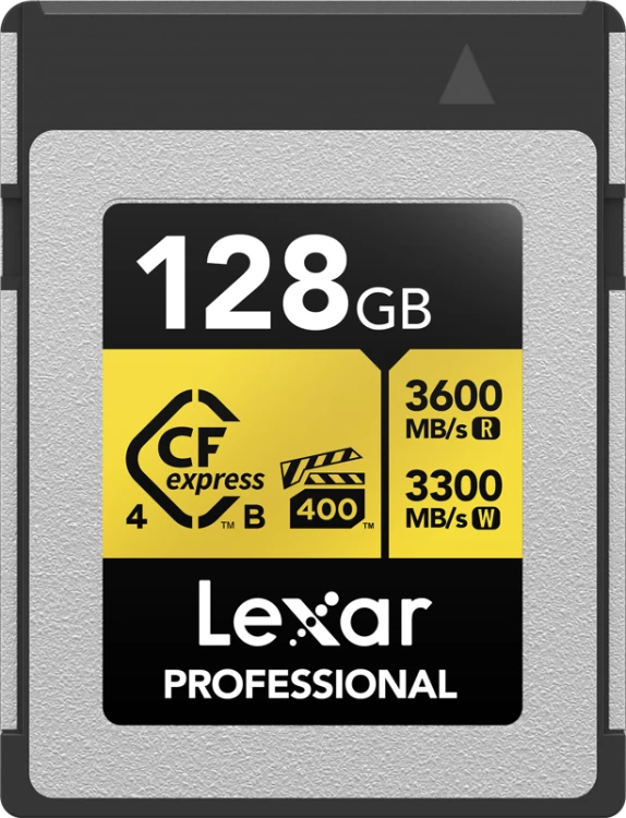 Karta pamięci Lexar CFexpress Pro Gold R3600/W3300 128GB