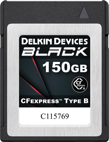 Karta pamięci Delkin CFexpress BLACK I Type B I R1725/W1530 (G3) 150GB