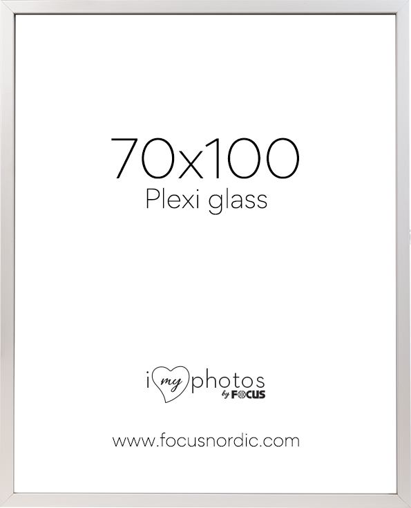 Ramka na zdjęcia Focus Soul White 70x100 Plexi