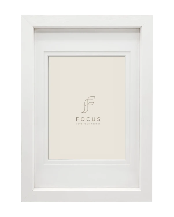 Ramka na zdjęcia Focus Dahlia White 20x30/PP 15x20