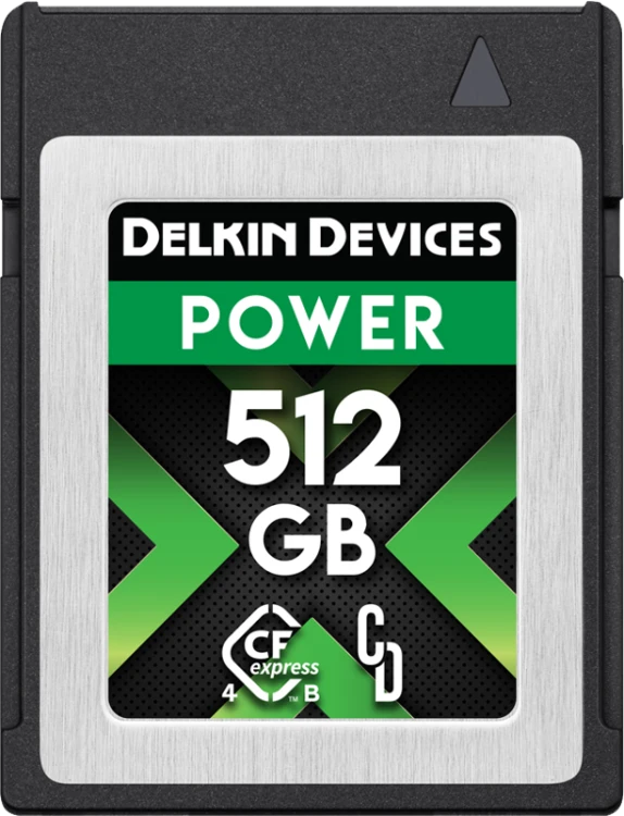 Karta pamięci Delkin CFexpress 4.0 Power I Type B I R3650/W3240/SW820 512GB
