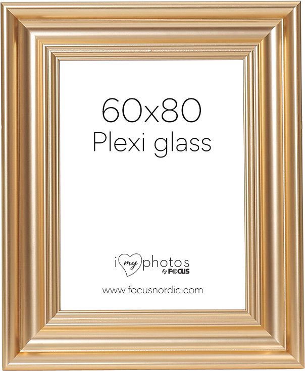 Ramka na zdjęcia Focus Charleston Gold 60x80