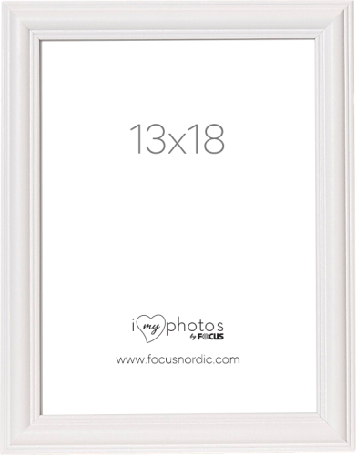 Ramka na zdjęcia Focus Tango Wood White 13x18