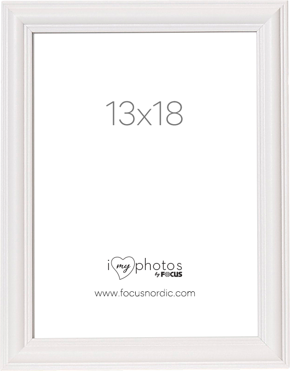 Ramka na zdjęcia Focus Tango Wood White 13x18