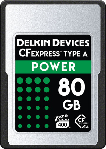 Karta pamięci Delkin CFexpress POWER I Type A I VPG400, R880/W790 / 80GB