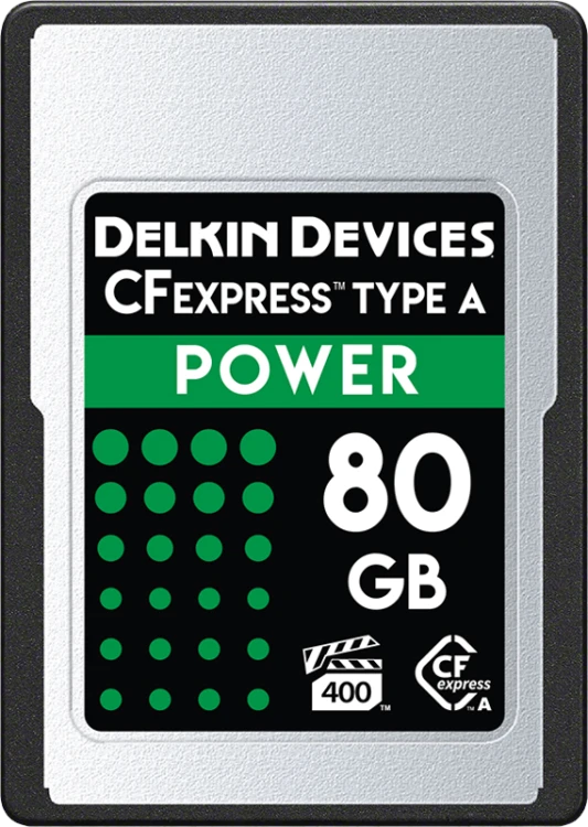 Karta pamięci Delkin CFexpress POWER I Type A I VPG400, R880/W790 / 80GB