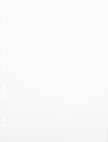 Album na zdjęcia Focus Carton Refillsheets for Ringbinder A4 White 30-pack