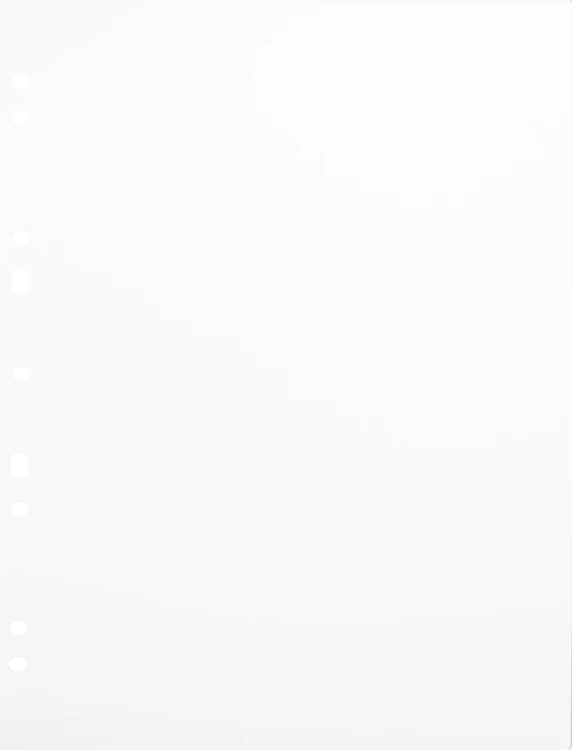 Album na zdjęcia Focus Carton Refillsheets for Ringbinder A4 White 30-pack