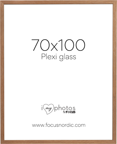 Ramka na zdjęcia Focus Soul Oak veneer 70X100 Plexi