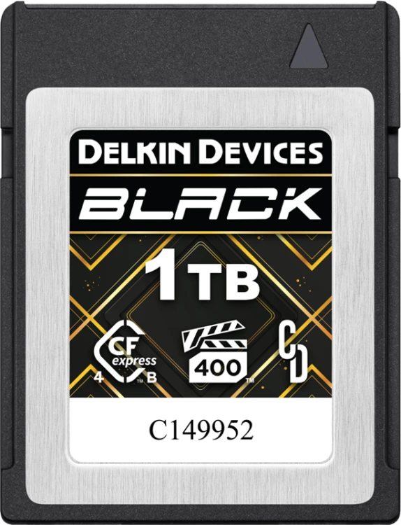 Karta pamięci Delkin CFexpress 4.0 BLACK | Type B | R3630/W3130 (VPG400) 1TB