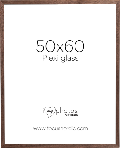 Ramka na zdjęcia Focus Soul Walnut veneer 50X60 Plexi