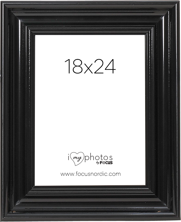 Ramka na zdjęcia Focus Charleston Black 18x24