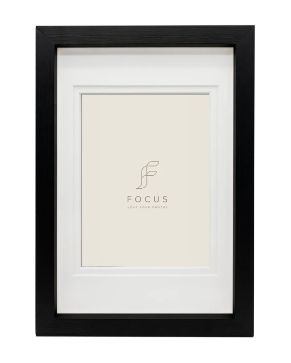 Ramka na zdjęcia Focus Dahlia UV Glass Black 40x50/PP 30x40