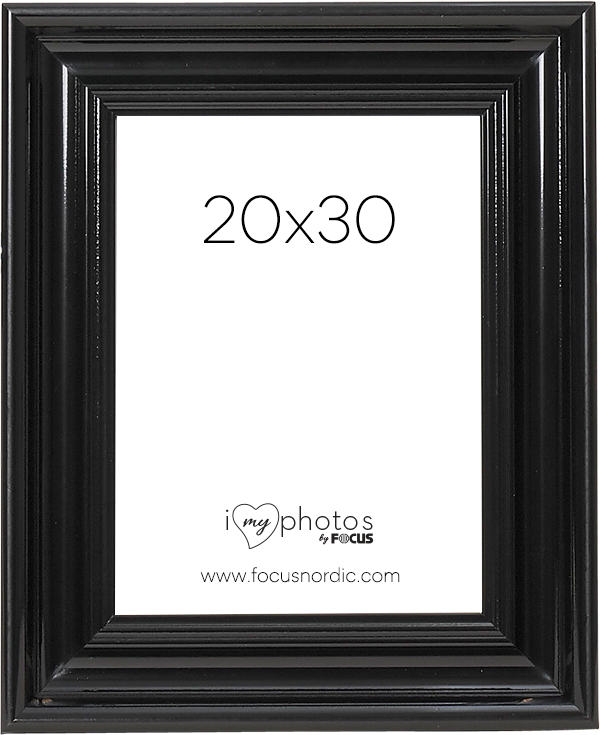 Ramka na zdjęcia Focus Charleston Black 20x30