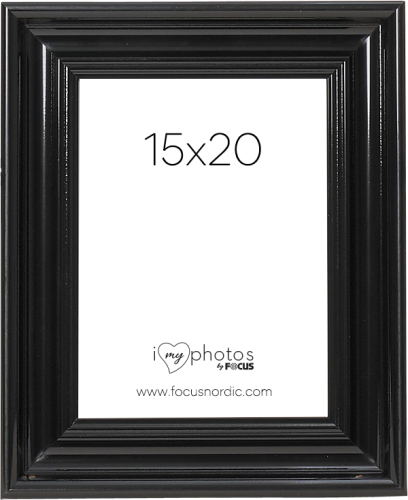 Ramka na zdjęcia Focus Charleston Black 15x20