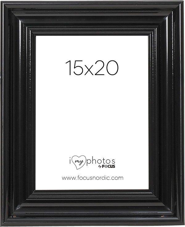 Ramka na zdjęcia Focus Charleston Black 15x20