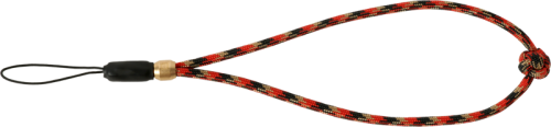 Artisan & Artist | ACAM-P04H | Multi Paracord Hand strap w/ Celtic button knot (w/Loop) Red/Black ARTISANARTIST