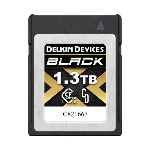 Karta pamięci Delkin CFexpress 4.0 BLACK | Type B | R3530/W3250 1.3TB