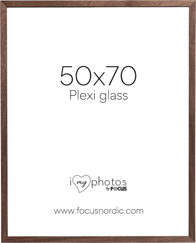 Ramka na zdjęcia Focus Soul Walnut veneer 50X70 Plexi