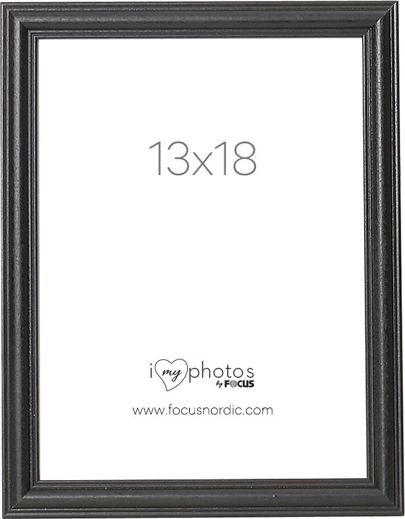 Ramka na zdjęcia Focus Tango Wood Black 13x18