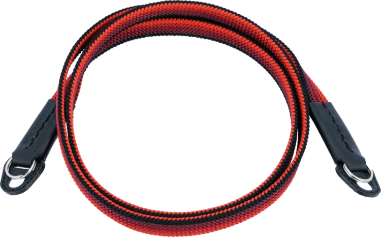 Artisan & Artist I ACAM-312A I Ayatake Gradation Silk cord strap, Black/Red ARTISANARTIST