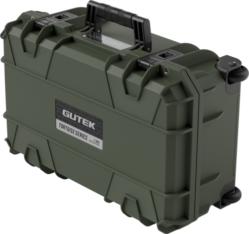 GUTEK Toritoise T-300 20 inch Carry-On Protector Case Olive Green