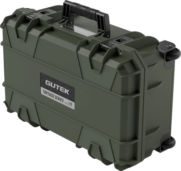 GUTEK Toritoise T-300 20 inch Carry-On Protector Case Olive Green