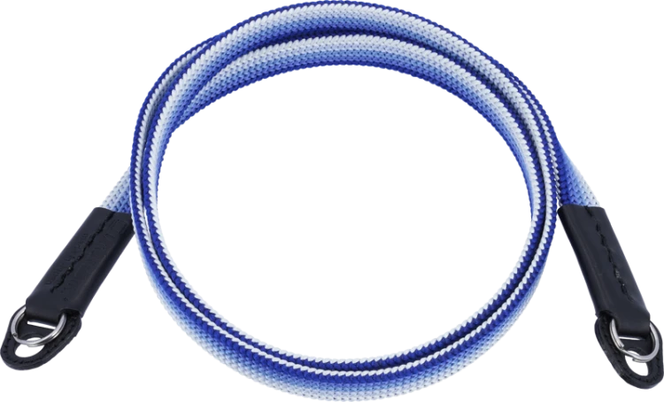 Artisan & Artist I ACAM-312A I Ayatake Gradation Silk cord strap, Navy/Silver ARTISANARTIST