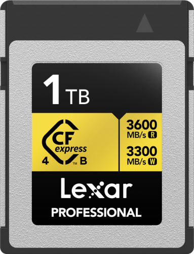 Karta pamięci Lexar CFexpress 4.0 Pro Gold R3600/W3300 1TB