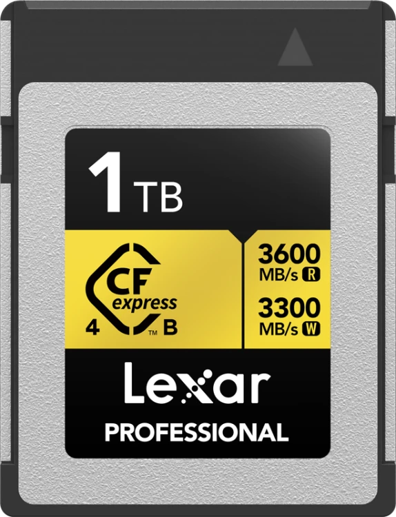 Karta pamięci Lexar CFexpress 4.0 Pro Gold R3600/W3300 1TB
