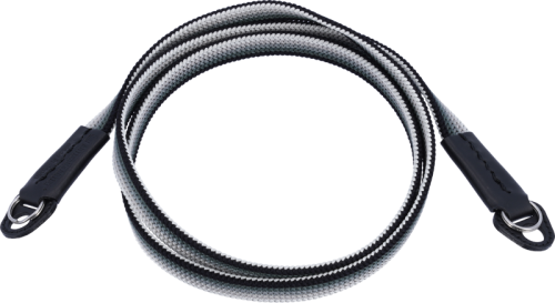 Artisan & Artist I ACAM-312A I Ayatake Gradation Silk cord strap, Black/Silver ARTISANARTIST