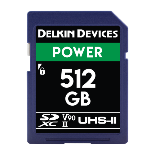 Karta pamięci Delkin SDXC Power 2000X UHS-II U3 R300/W250 (V90) 512GB